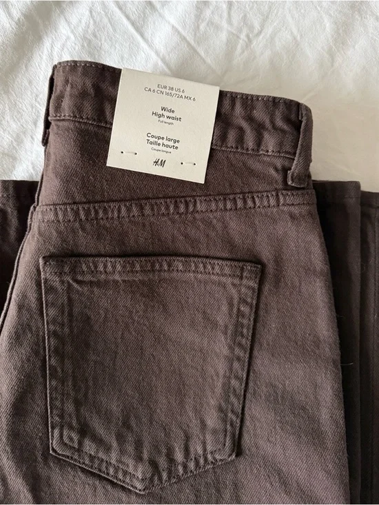 H&M Wide High Waist Jeans - Picture 8 of 11